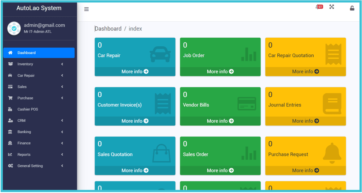 Car repair management system
